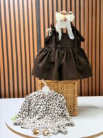 کد 3119 ست دو تیکه پلنگی طرح Africa - Image 3