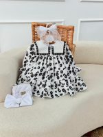 کد ۳۱۶۷ پیراهن کبریتی طرح دار طرح گیسو