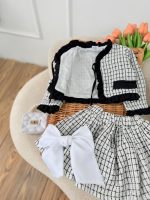 کد ۳۱۶۹ کت دامن طرح بهارک - Image 2