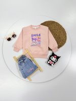 کد ۳۱۷۱ تک بلوز وارداتی کرومی طرح LUCKLY