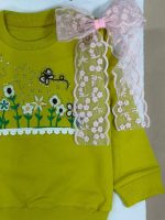 کد 3202 بلوز شلوار نگینی طرح ماهک - Image 3