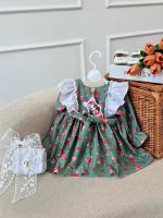 کد ۳۲۱۹ پیراهن کبریتی طرح دار طرح سرسبز - Image 4