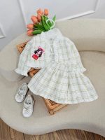 کد 3237 کت دامن طرح پاریس