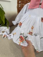 کد ۳۲۴۱ پیراهن پنبه وال طرح صنم - Image 4