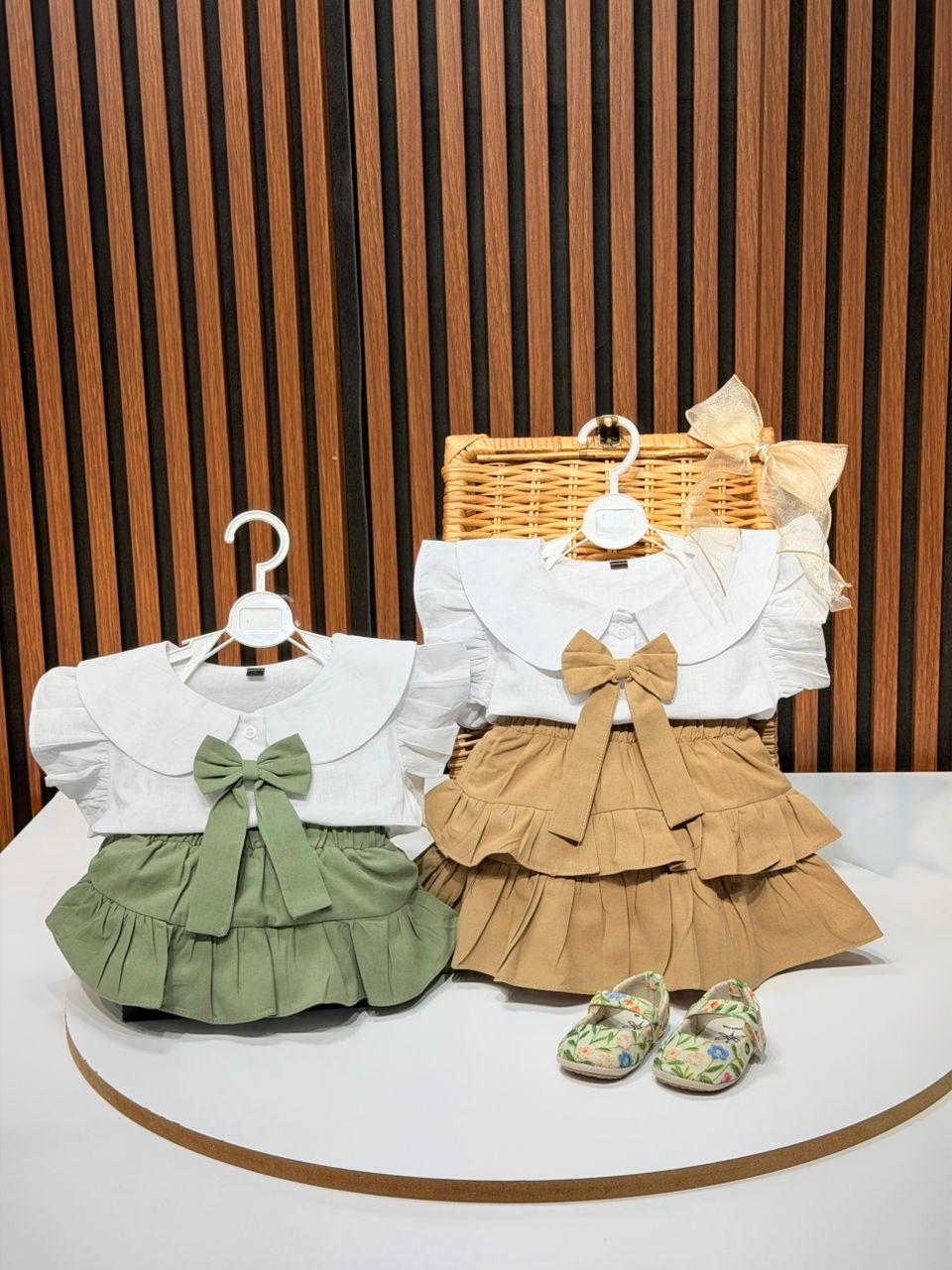 IMG-20260226-WA0105 کد 3247 ست دوتیکه لینن اسلپ طرح هلیا - Image 1