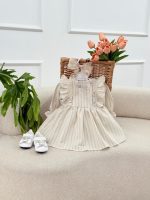 کد ۳۲۴۹ پیراهن لینن طرح کیت