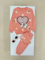 کد 3281 بلوز شلوار تک قلب LOVE - Image 4
