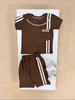 کد ۳۳۹۸ تیشرت شلوارک طرح Bershka - Image 3