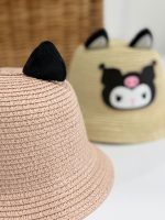 کد 3528 کلاه حصیری کرومی - Image 2