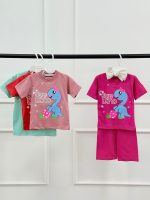 کد ۳۴۳۰ تیشرت شلوارک طرح DINO