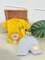 کد ۳۴۵۴ تیشرت شلوارک طرح LION - Image 4