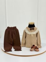 کد ۳۴۵۸ ست دوتیکه ابروبادی پشت زیپ دار طرح miji - Image 4
