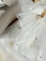 کد ۳۴۵۹ پیراهن گلدوزی طرح قو - Image 4