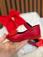 کد ۳۴۶۴ کفش مجلسی قرمز پاپیون RED - Image 3