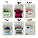 کد ۳۴۸۹ تک تیشرت وارداتی راه راه - Image 2