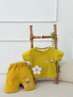 کد ۳۵۳۸ تیشرت شلوارک طرح DOLLA - Image 5