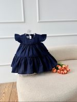 کد ۳۵۴۰ پیراهن طبقه ای طرح سرمه - Image 4