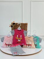 کد ۳۵۵۲ تیشرت شلوارک طرح Super bunny
