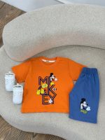 کد ۳۵۶۴ تیشرت شلوارک طرح میکی HEY - Image 6