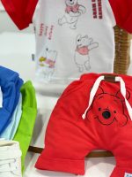کد ۳۴۳۵ تیشرت شلوارک پو summer is here - Image 2