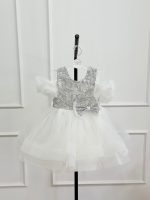 کد ۳۴۳۶ پیراهن عروس طرح راپونزل - Image 3