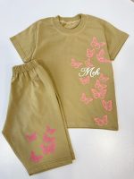 کد 3711 تیشرت شلوارک پروانه MCH - Image 3