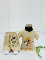 کد 3747 تیشرت شلوارک اقتصادی سنجاب - Image 2