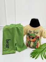 کد ۳۷۶۷ تیشرت شلوارک طرح the bear - Image 5
