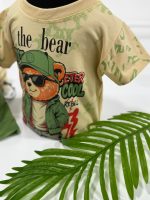 کد ۳۷۶۷ تیشرت شلوارک طرح the bear - Image 2