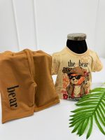 کد ۳۷۶۷ تیشرت شلوارک طرح the bear - Image 4