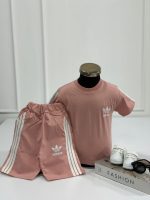 کد ۳۷۵۵ تیشرت شلوارک آدیداس اعلای پرطرفدار - Image 3