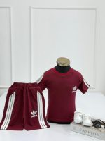 کد ۳۷۵۵ تیشرت شلوارک آدیداس اعلای پرطرفدار - Image 4