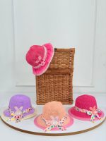 کد 3776 کلاه طرح نسترن - Image 8