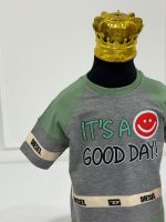 کد ۳۷۶۱ تیشرت شلوارک IT'S A GOOD DAY - Image 5