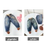 کد ۳۷۶۰ شلوار جین طرح کلاس - Image 6
