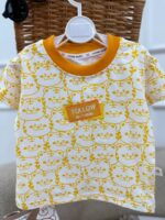 کد 3788 تیشرت شلوارک وارداتی خرسی FOLLOW - Image 4