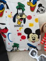 کد 3789 تیشرت شلوارک میکی موس DONALD - Image 3