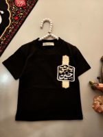 کد 3603 تیشرت تک مشکی محرمی - Image 3