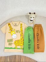کد ۳۶۵۹ تیشرت شلوارک زرافه HANG OUT