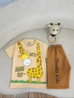 کد ۳۶۵۹ تیشرت شلوارک زرافه HANG OUT - Image 2