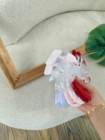 کد 3802 جوراب شیشه ای طرح افرا - Image 2