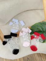 کد 3802 جوراب شیشه ای طرح افرا - Image 4