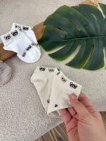 کد 3830 جوراب طرح خرس بازیگوش