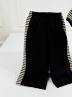 کد ۳۸۱۰ تیشرت شلوارک راه راه min min - Image 4