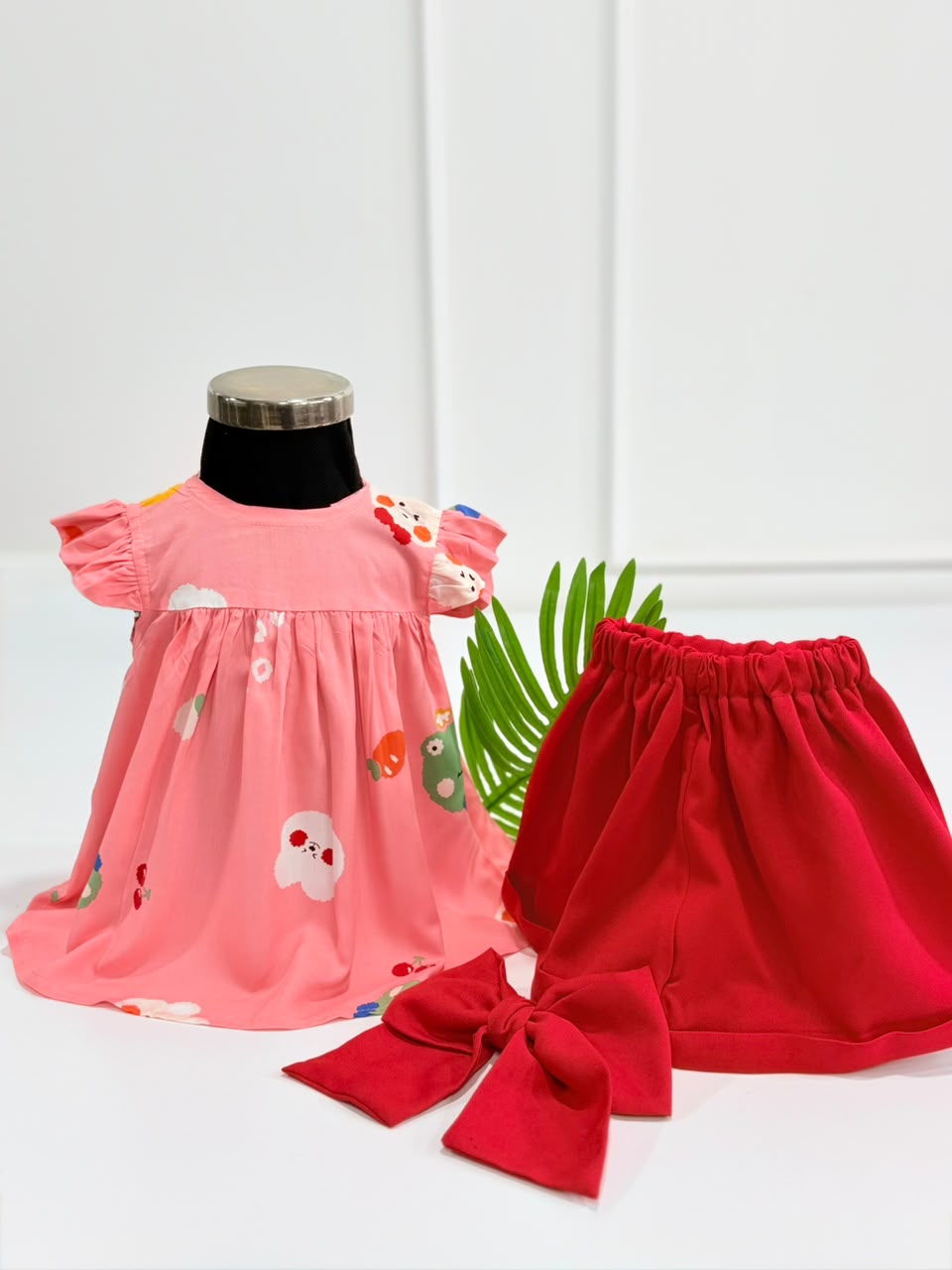 IMG-20260701-WA0024 کد ۳۷۹۶ بلوز شلوارک نخی خرگوش - Image 1