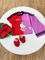 کد 3821 تیشرت شلوارک کیتی Hello Kitty