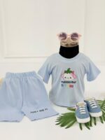 کد ۳۸۳۴ تیشرت شلوارک moooo moo - Image 6