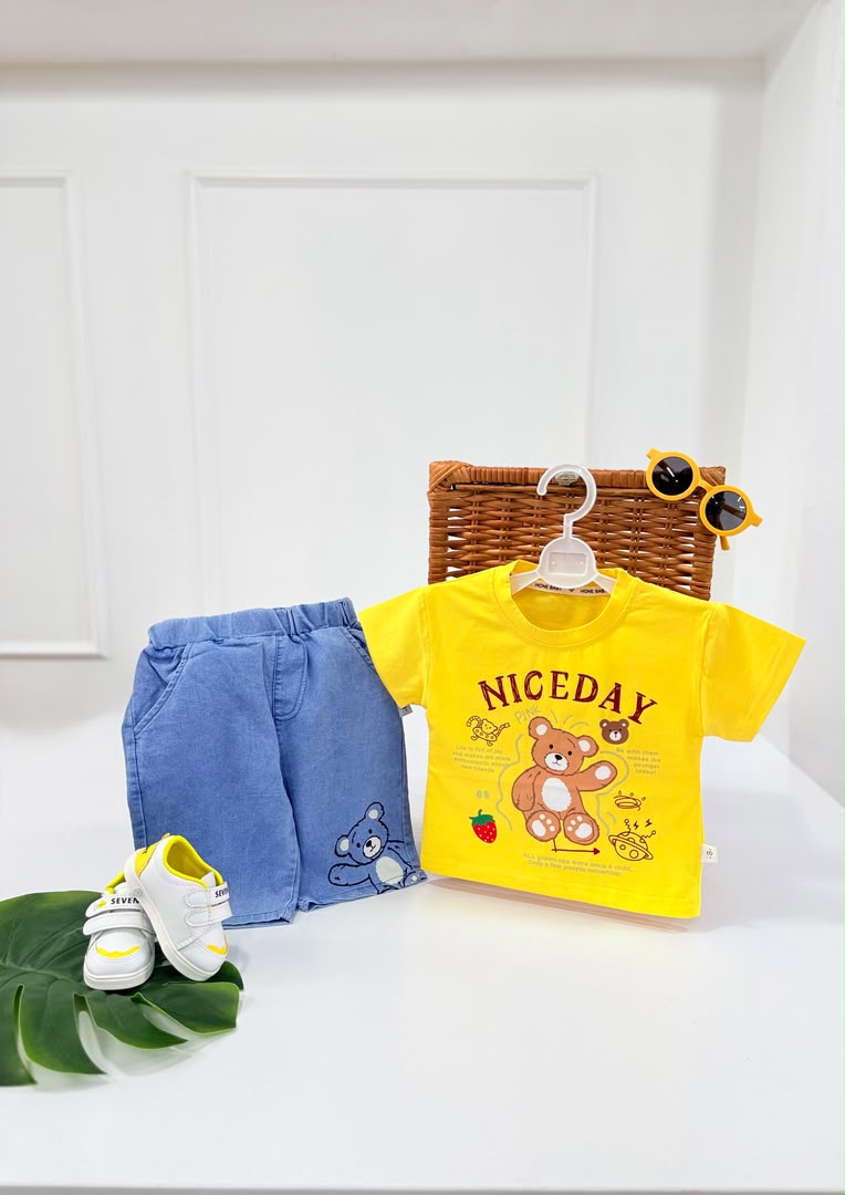 کد ۳۸۶۸ تیشرت شلوارک NICEDAY