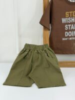 کد ۳۸۸۴ تیشرت شلوارک پلنگی STOP WISHING - Image 11