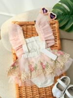 کد ۳۹۴۰ بادی پیراهنی وارداتی طرح یه دختر دارم... - Image 2